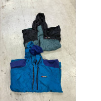 set of two hooded windbreakers