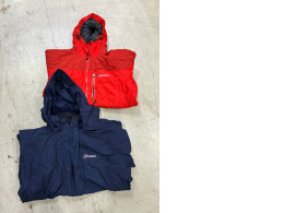 a set of two hooded sports jackets