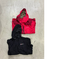 set of two hooded windbreakers