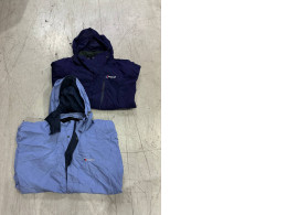 set of two windbreakers with hood
