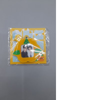 Permpoon Magnetic Photo Frame Acrylic Keychain featuring a design inspired by the character Permpoon. 