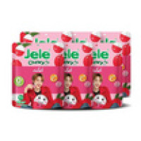 Set of 6 Jele Chewy Jelly with Konjac, Lychee Flavor, 108 grams (6 bags) Set of 6 Jele Chewy Jelly with Konjac, Lychee Flavor, 108 grams (6 bags)