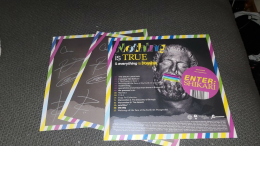 Enter Shikari- Nothing is Tue Everything is Possible LP Vinyl Purple + 2 Signed