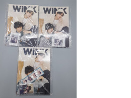 Set of 3 Wink magazine features photos of the cast from the series To My Shore (known in Chinese as Wéi Àn).