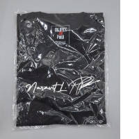 Black crew neck t-shirt