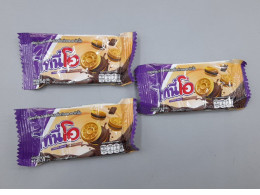 Set of 3 Tini-O Mini Cookies are bite-sized chocolate sandwich cookies filled with rich chocolate cream.