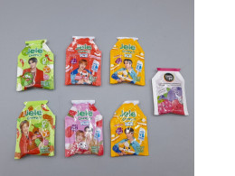 Set of 7 Jelè jelly ice and Sunsu jelly candy.