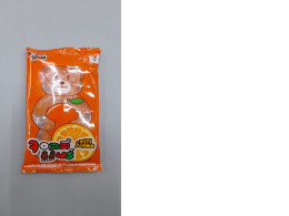 Wangzai QQ Candy, an orange-flavored gummy snack. 