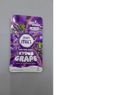 Min Min brand sugar-free candy in the Kyoho Grape flavor. 