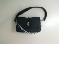 Black bag with a short strap