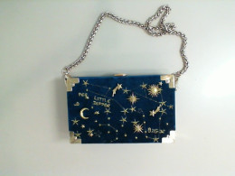 Blue velvet frame bag Blue velvet frame bag