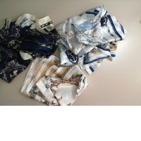 Set of 3 scarves, colour