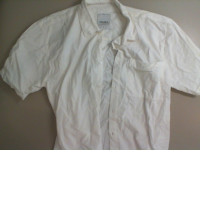 White velvet shirt