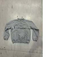 Gray pullover jacket