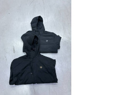 set of 2 Black hooded jacket