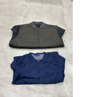 set of 2 Jacket-style zip-up coat set of 2 Jacket-style zip-up coat