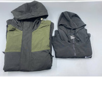 Set of 2 Long-sleeved windbreaker with hood