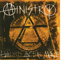 Ministry  Houses Of The Mole - Limited Edition Vinyl