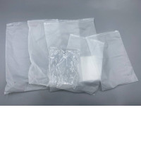 Set of 6 Plastic bag with zip lock.
