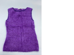 Women's sleeveless purple shirt Women's sleeveless purple shirt