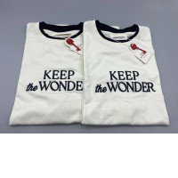 Set of 2 White crew neck t-shirt