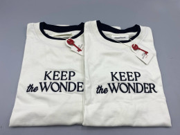 Set of 2 White crew neck t-shirt