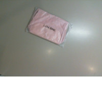 Pink cosmetic bag