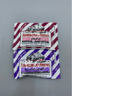 Set of 2  Fisherman's Friend sugar-free lozenges, specifically in Cherry and Blackcurrant flavors. 