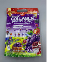 Mikeo Collagen Berry Zinc dietary supplement powder. 