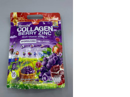 Mikeo Collagen Berry Zinc dietary supplement powder. 