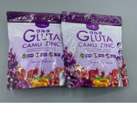 Set of 2 Manee Gluta Camu Zinc dietary supplement powder. 