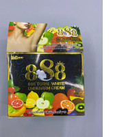  Siscano 888 Total White Underarm Cream designed to lighten dark areas and reduce body odor. 