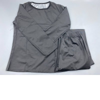  sauna suit set consisting of a long-sleeved top and pants, designed for intensive workouts and thermal insulation. 