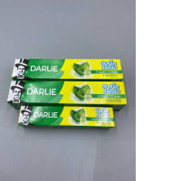 Set of 3 Darlie Double Action Toothpaste, an oral care product designed for deep cleaning and long-lasting freshness.