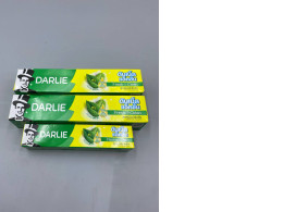 Set of 3 Darlie Double Action Toothpaste, an oral care product designed for deep cleaning and long-lasting freshness.