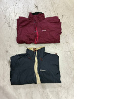 Set of 2 vintage Berghaus Aquafoil waterproof hiking jackets. 