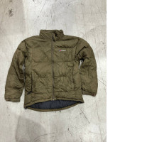 The Berghaus winter jacket is likely the VaporLight Hydroloft or Hydrodown model, designed for outdoor use and providing warmth in cold weather.