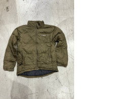 The Berghaus winter jacket is likely the VaporLight Hydroloft or Hydrodown model, designed for outdoor use and providing warmth in cold weather.