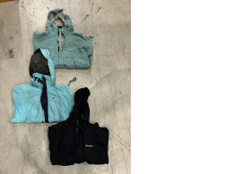 Set of 3 The Berghaus Aquafoil vintage-style waterproof jacket is designed for outdoor activities such as hiking and climbing.
