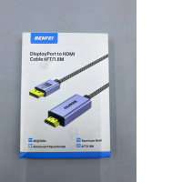Benfei DisplayPort to HDMI cable. Benfei DisplayPort to HDMI cable.