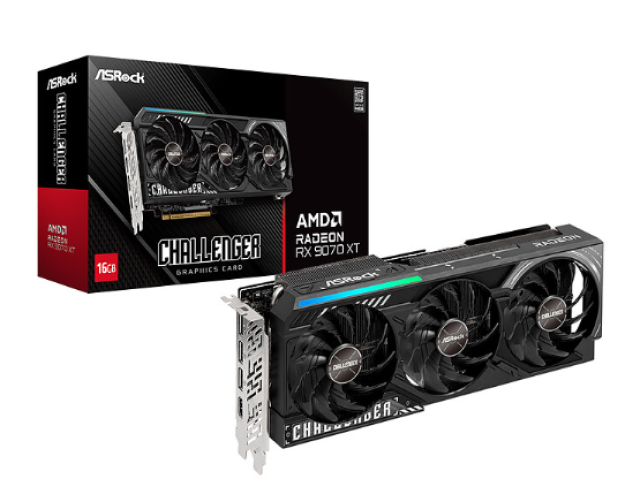 ASRock AMD Radeon RX 9070 XT Challenger 16GB ASRock AMD Radeon RX 9070 XT Challenger 16GB