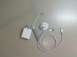 Set includes 2 adapters, a charging cable, and 1 card reader.