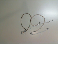 Set of 3 beaded neck ornaments