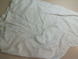 Striped fabric pants