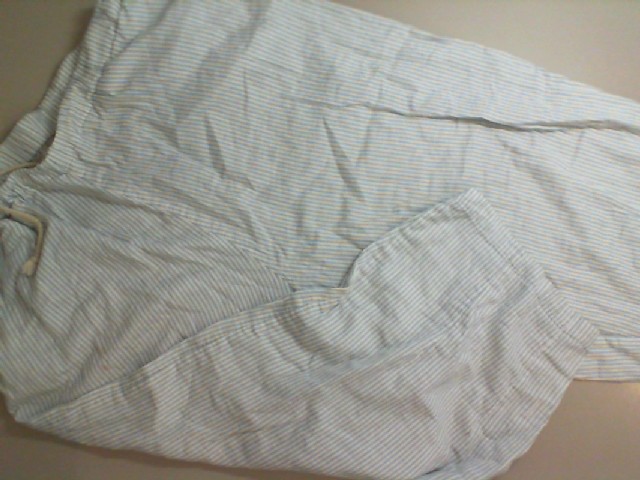 Striped fabric pants Striped fabric pants