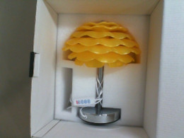 Yellow table lamp Yellow table lamp