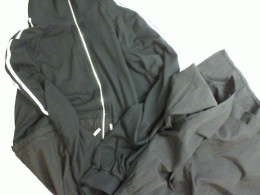 Long black dress with a zipper