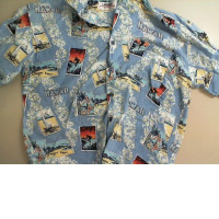 Blue Hawaiian Shirt