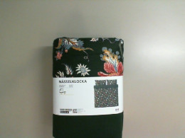 Green bed linen set from Ikea