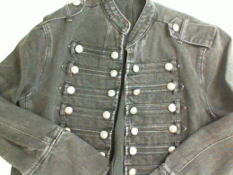 Black denim jacket Black denim jacket